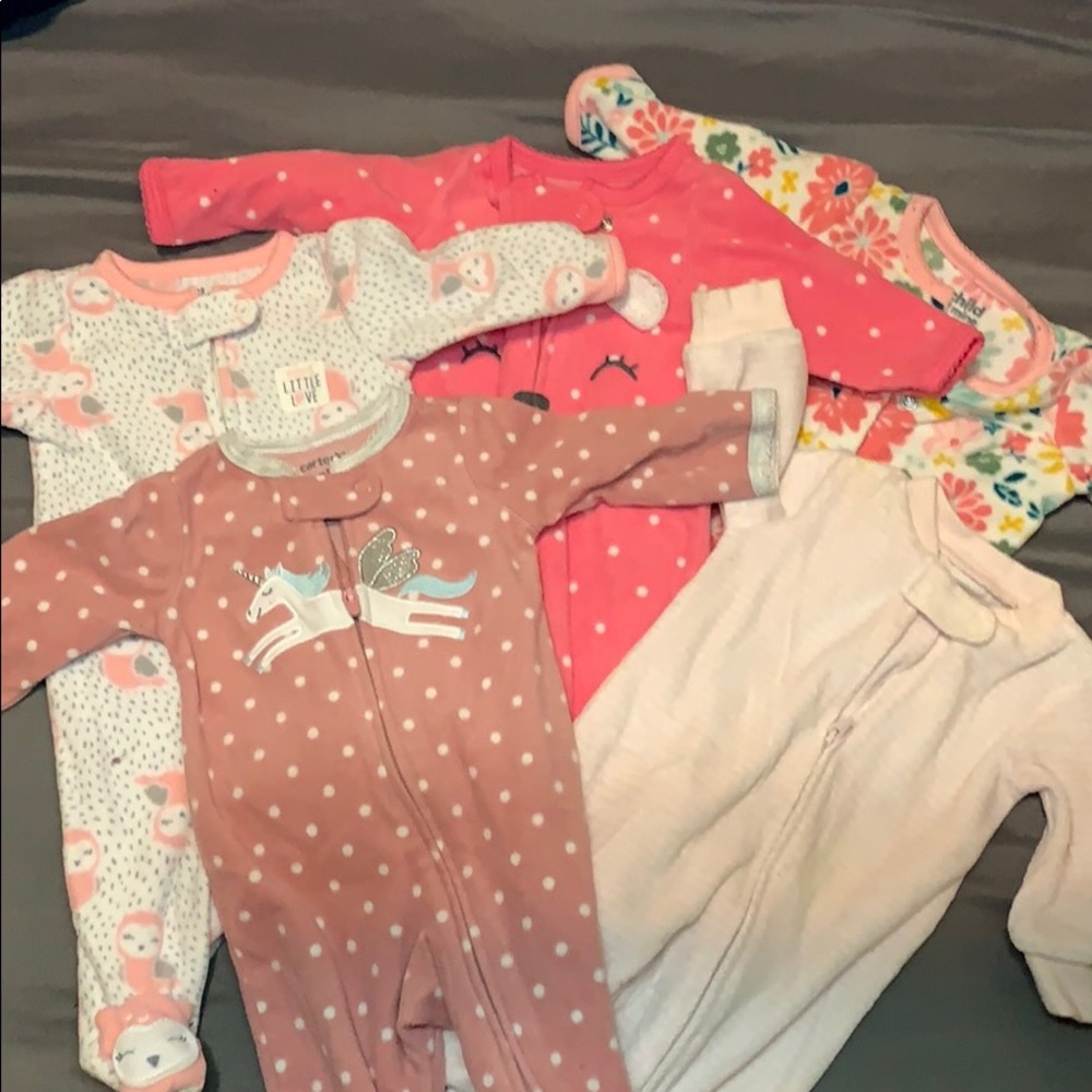 CARTER’s NB ONESIES/ GIRL